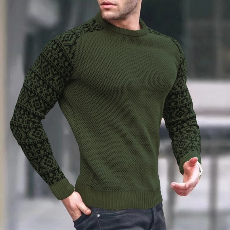 Men's knitted pullover