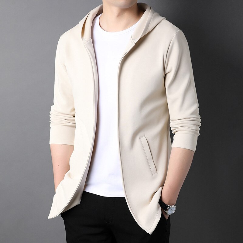 Stylish Men's Cardigan with Hood