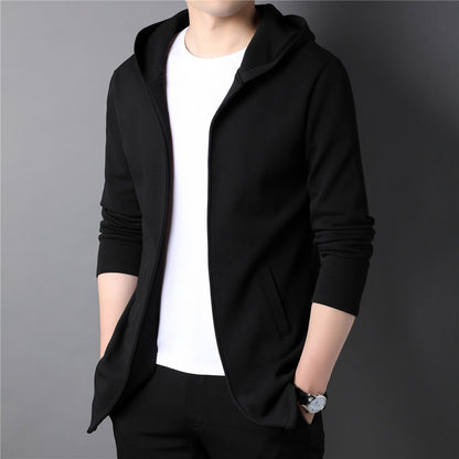 Stylish Men's Cardigan with Hood