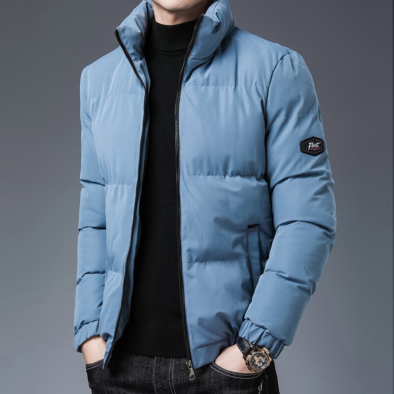 Stylish insulated men's jacket