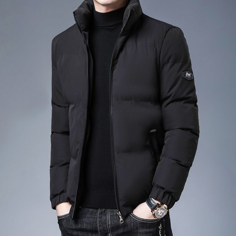 Stylish insulated men's jacket