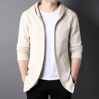 Stylish Men's Cardigan with Hood