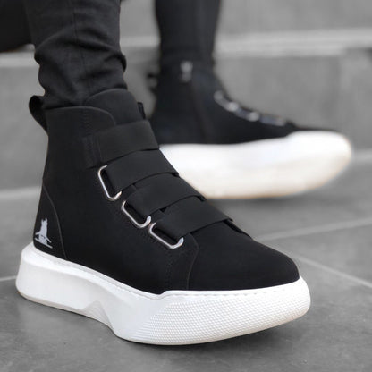 High-soled sneakers