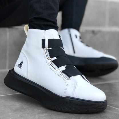 High-soled sneakers