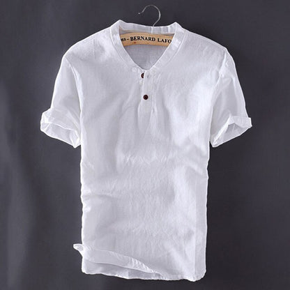 Casual Men's Linen Shirt