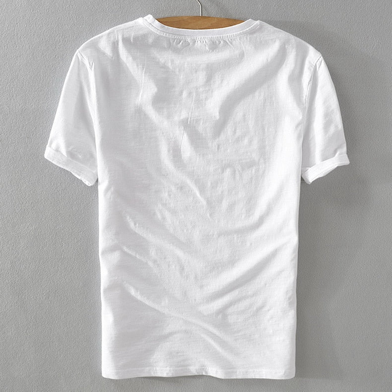 Branded Linen T-shirt