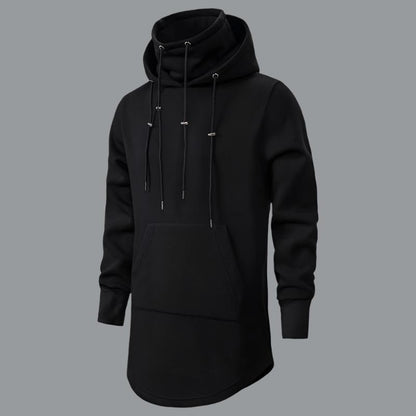 Casual High Collar Hoodie