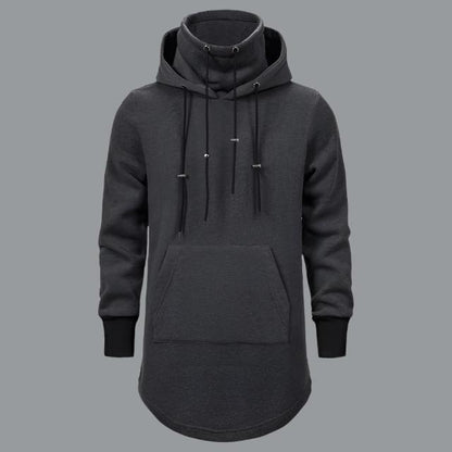 Casual High Collar Hoodie