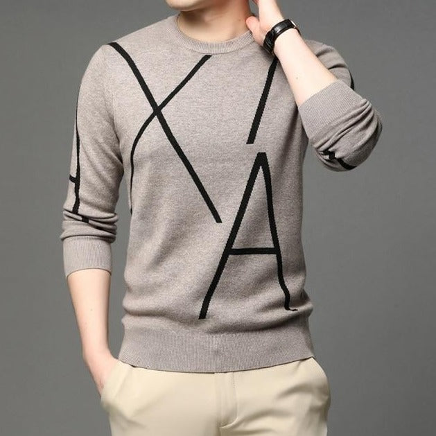 KNITTED DESIGNER SWEATER