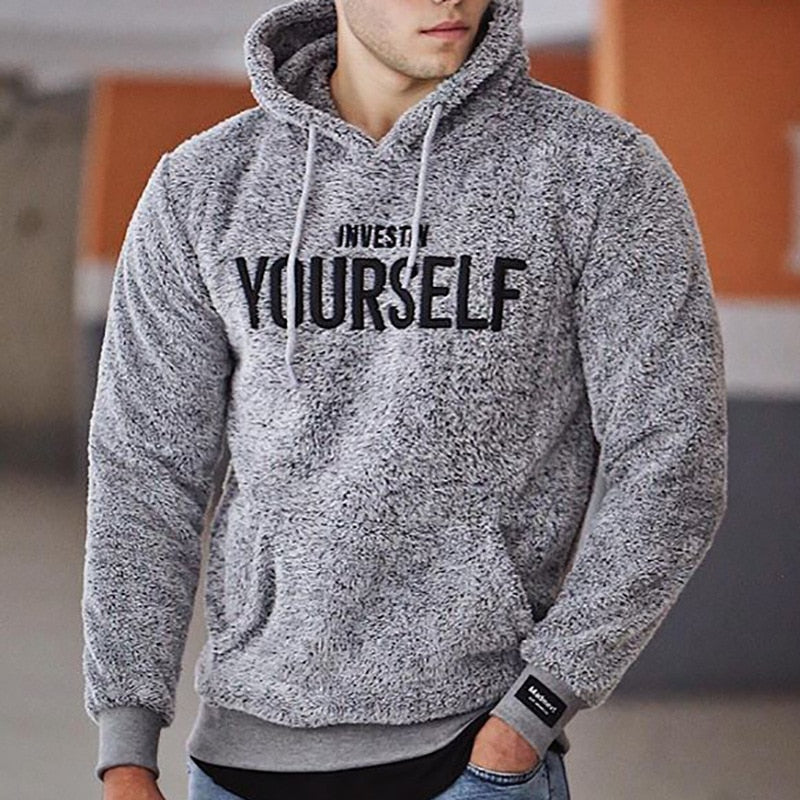 Fashionable Plush Hooded Hoodies