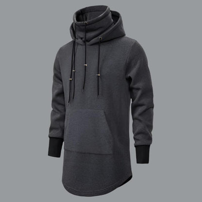 Casual High Collar Hoodie