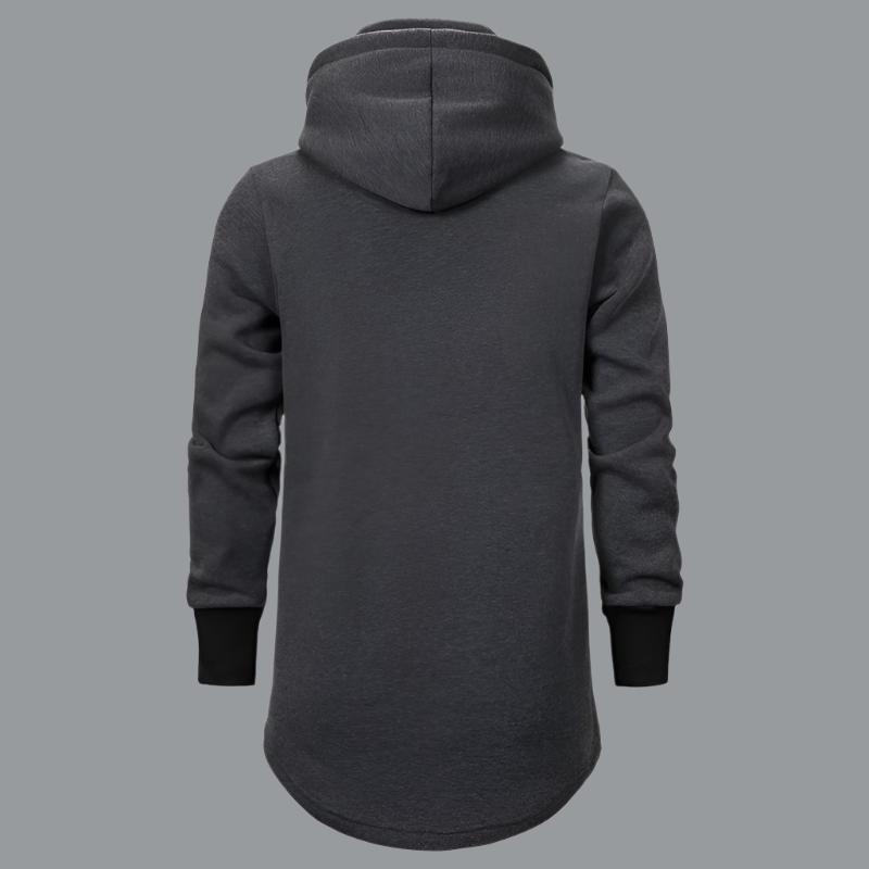 Casual High Collar Hoodie