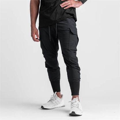 Fashion Men Elastic Pants