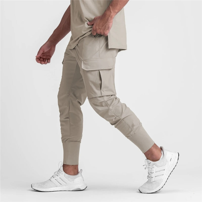 Fashion Men Elastic Pants