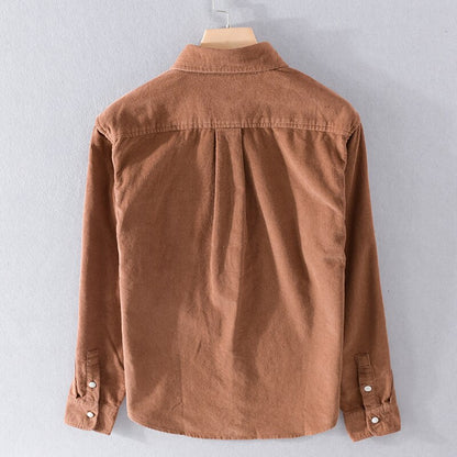 Corduroy cotton shirt