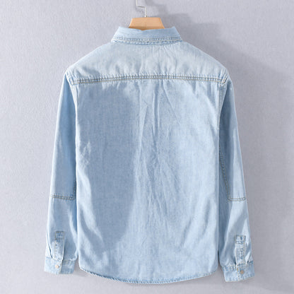 Cotton Denim Shirt