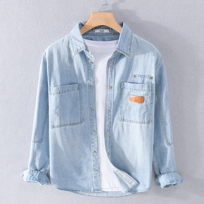 Cotton Denim Shirt