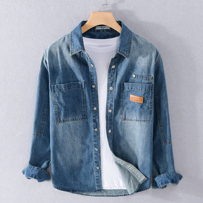 Cotton Denim Shirt