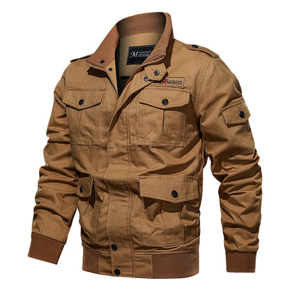 Men's Cotton Jacket Bomber Jacket