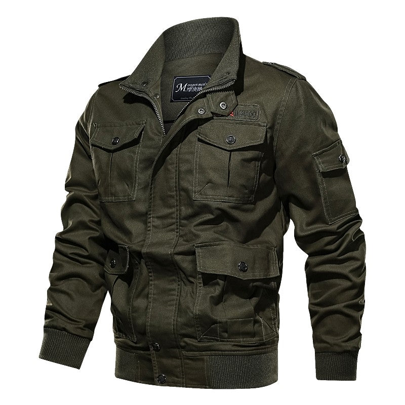 Men's Cotton Jacket Bomber Jacket