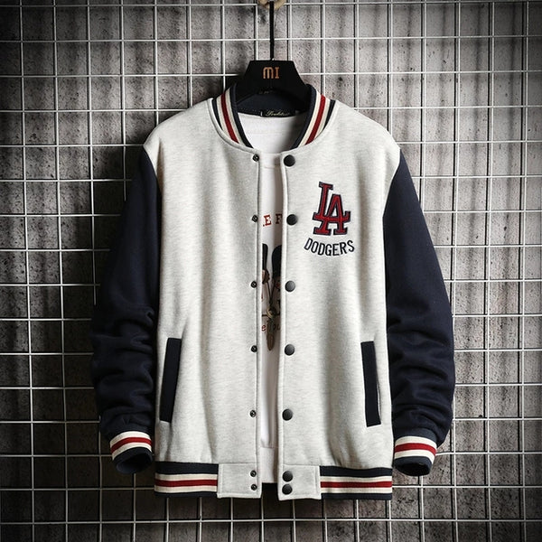 Cotton Casual Baseball Bomber Jacket