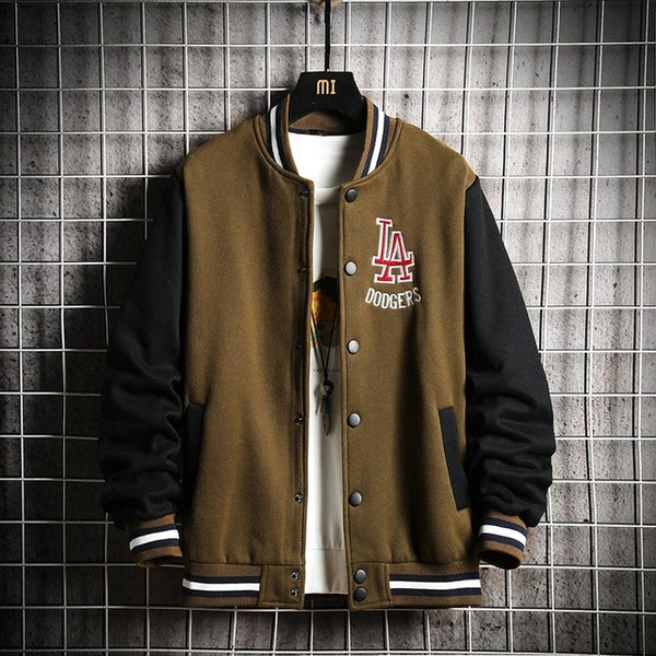 Cotton Casual Baseball Bomber Jacket