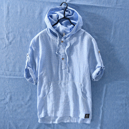 Cotton Hooded Shirts