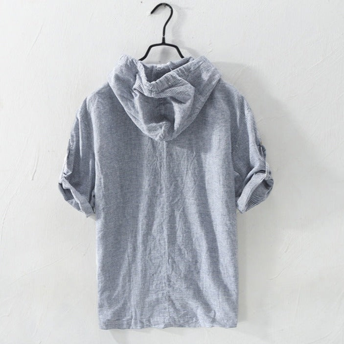 Cotton Hooded Shirts