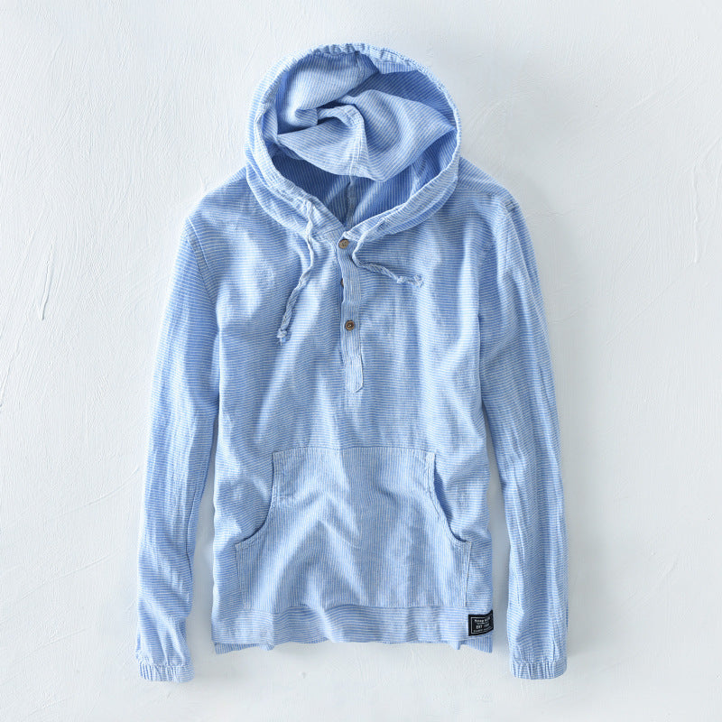 Cotton Hooded Shirts