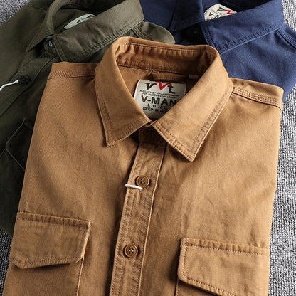 Cotton Cargo shirt