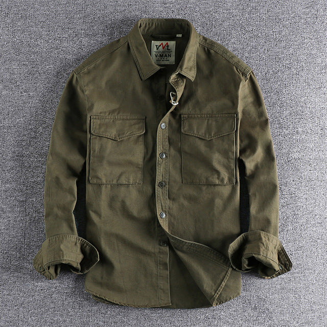 Cotton Cargo shirt