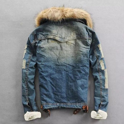 Denim casual jacket